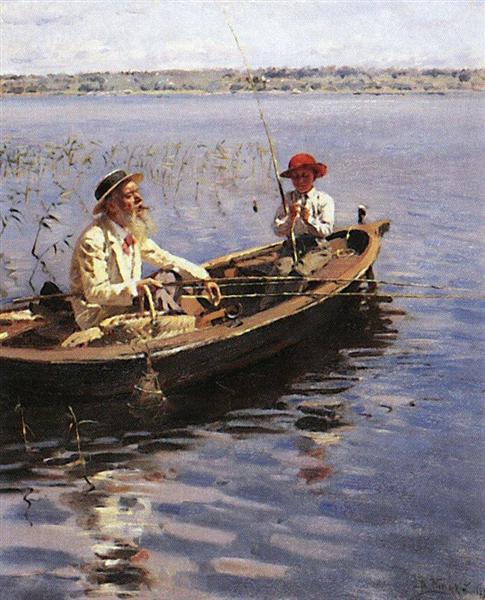 Рыбак.  Финляндия., 1899 - Владимир Маковский