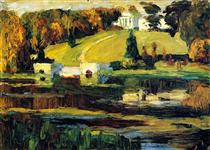 Akhtyrka, automne - Vassily Kandinsky