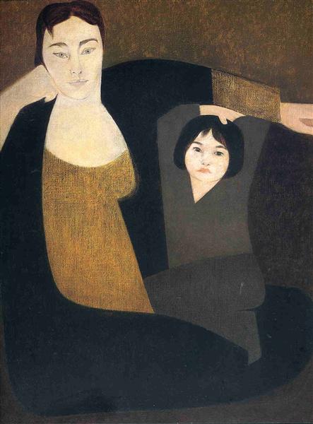 Mother and child - Will Barnet