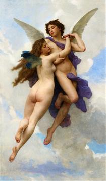 Love and Psyche - William-Adolphe Bouguereau