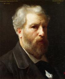 Self-Portrait Presented To M. Sage - William Bouguereau