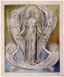 Angels Ministering to Christ - William Blake