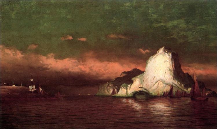 Perce Rock, Belle Isle Straits - William Bradford