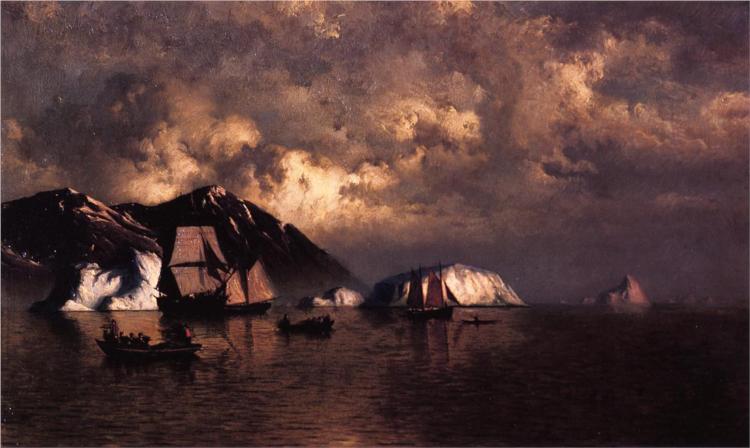 Seiners off the Coast of Labrador, 1879 - Вільям Бредфорд