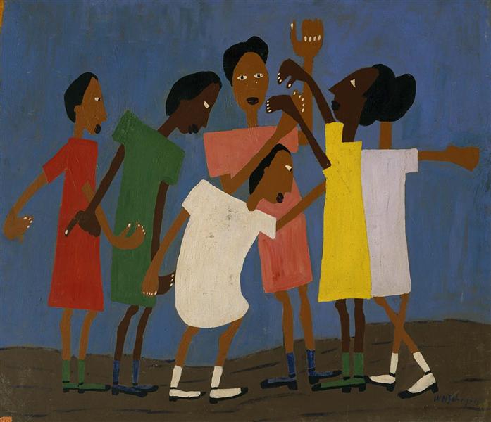Children Dance, 1944 - William H. Johnson