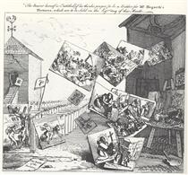 The Battle of the Pictures - William Hogarth