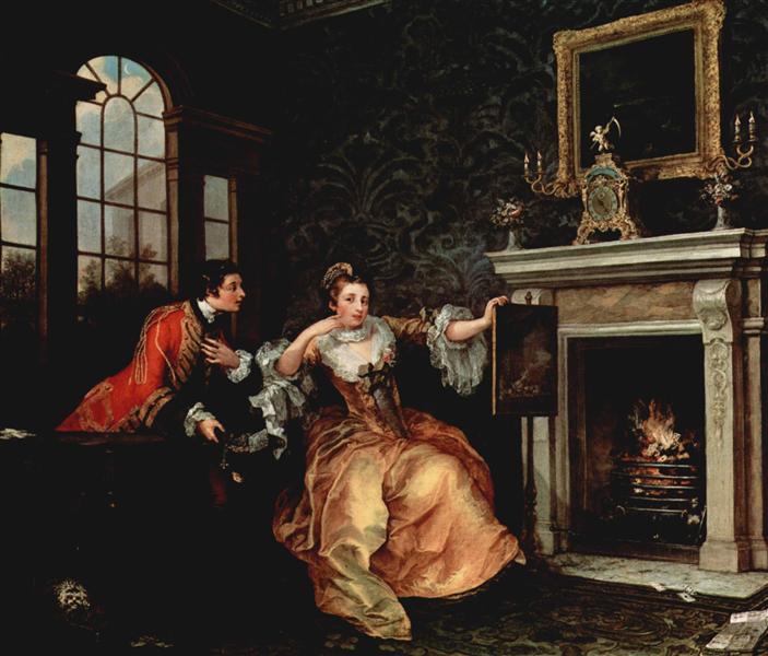 The Lady's Last Stake, c.1759 - William Hogarth