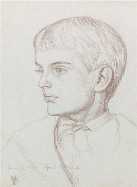 My Son Cyril, 1877 - Вільям Голман Хант