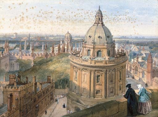 Radcliffe Camera, Oxford - William Leighton Leitch