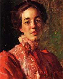 Portrait of Elizabeth (Betsy) Fisher - Вільям Мерріт Чейз