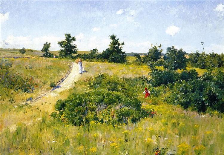 Shinnecock Landscape with Figures, 1895 - William Merritt Chase