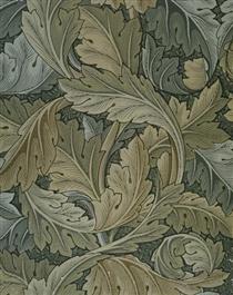 Acanthus wallpaper - Уильям Моррис