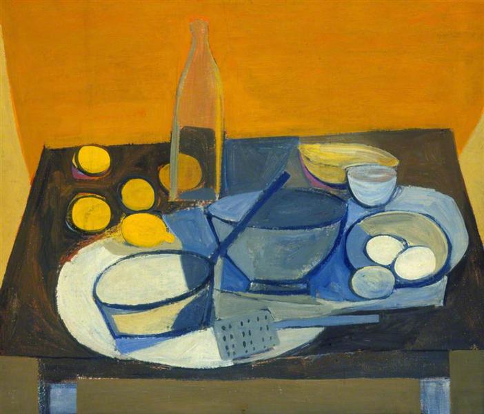 Kitchen Still Life, 1948 - Уильям Скотт