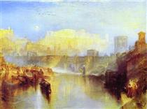 Ancient Rome Agrippina Landing with the Ashes of Germanicus - J.M.W. Turner