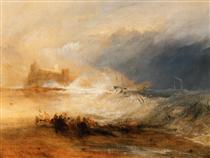 Wreckers Coast of Northumberland - Joseph Mallord William Turner