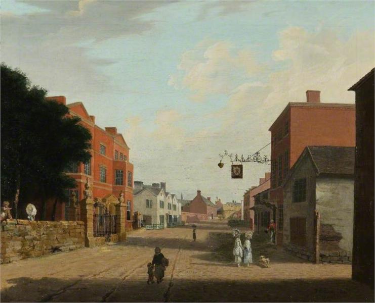 Church Street, Oswestry, Shropshire, 1779 - William Williams