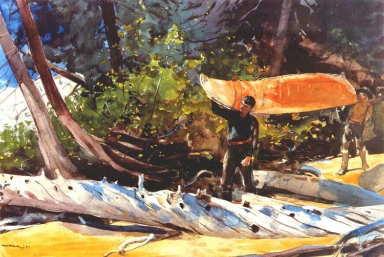 End of the Portage, 1897 - Winslow Homer