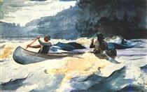 Shooting the Rapids - Winslow Homer