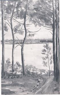 A View at Mimizan - Уинстон Черчилль
