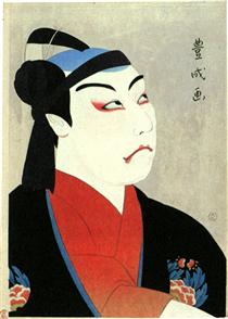 Matsumoto Koshiro VII as Sukeroku - 山村耕花