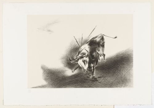 The Bull, 1928 - Yasuo Kuniyoshi