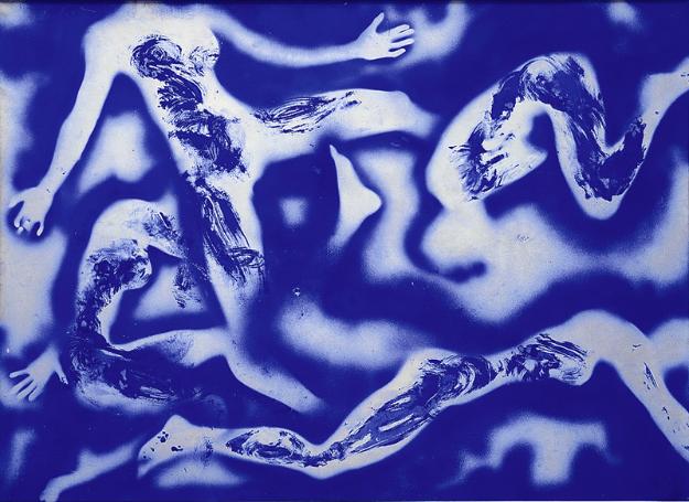 Untitled anthropometry, 1960 - Yves Klein