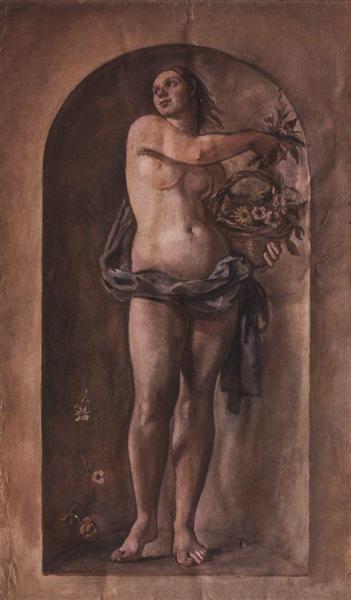 Nymph Flora, 1935 - Zinaïda Serebriakova