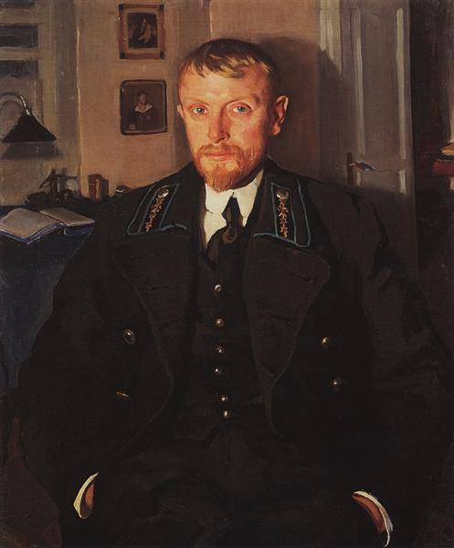 Портрет Бориса Серебрякова, 1913 - Зінаїда Серебрякова