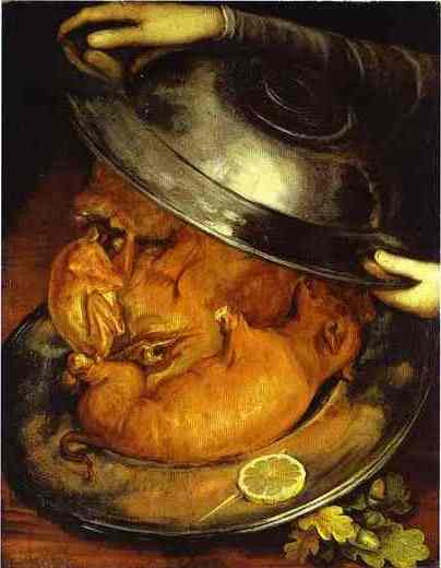 The Cook (down), 1570 - Giuseppe Arcimboldo